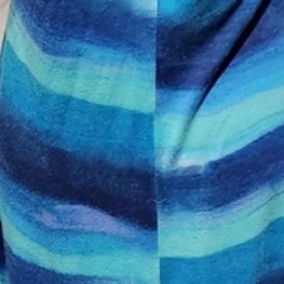 Degrees Blue & Green Halter Maxi Dress Sz S - Picture 5 of 8